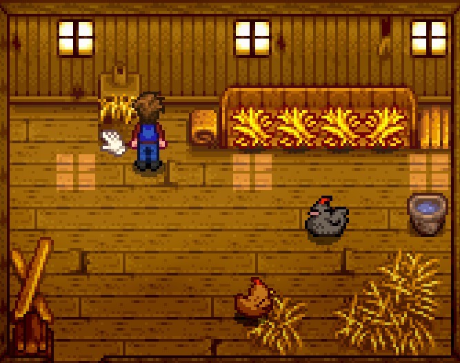 How to feed chickens in Stardew Valley
