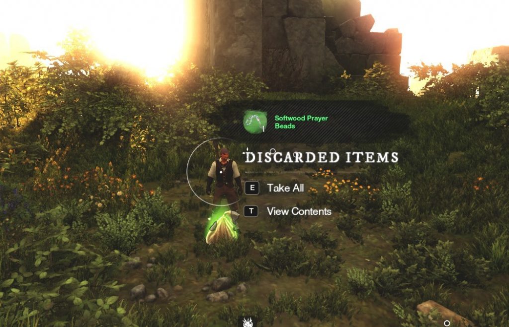 How to Drop Items in New World?